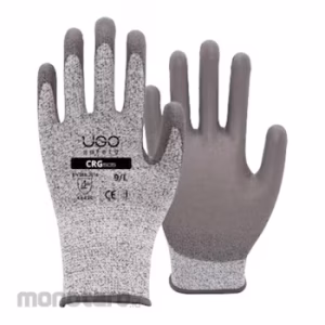 cut resistant anti cut sarung tangan a3 lev 5 size m abu