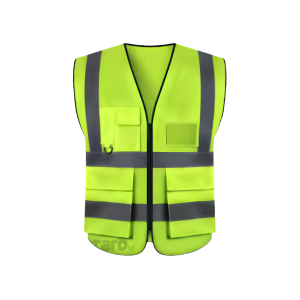 gosave rompi polyester kantong hijau
